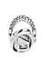 Silver D-Era stainless steel ring watch