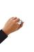 Silver D-Era stainless steel ring watch