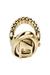 Gold D-Era gold-tone stainless steel ring watch