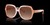 Coach Light Brown Acetate Women Sunglass