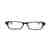 Black Rectangle Reading Glasses for Unisex