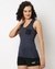 SLUBBY TWIST JERSEY LACE TANK