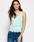 BEACH BROIDERIE SHELL TOP
