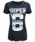 SUPER NO 6 PHOTO LONG LINE TEE