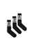 Black 3-pack socks with Diesel logo