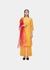 Orange The Cotton Silk Chanderi Mogra Kurta Bottom Set