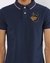 ORGANIC COTTON VARSITY APPLIQUE POLO SHIRT