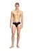 Black Three-pack of solid-colour briefs