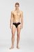 Black Three-Pack Of Solid-Colour Briefs