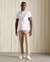 ORGANIC COTTON SHORT SLEEVE TIPPED POLO SHIRT