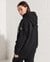COLLEGE GRAPHIC OVERSIZED HOODIE DRESS