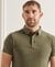 STUDIOS ORGANIC COTTON JERSEY POLO SHIRT