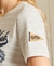 SCRIPT STYLE COLLEGE STRIPE T-SHIRT