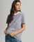 VINTAGE LOGO EMB STRIPE TEE