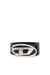 Black Leather belt with D buckle