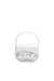 White 1DR XS-Iconic mini bag with D logo plaque