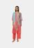 Blue The Chanderi Easy Kurta Set