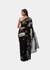 Black The Black Viscose Georgette_x000D_
 Embroidered Lace The Night Saree
