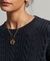 DROPPED SHOULDER CABLE CREW JUMPER