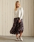 DROPPED SHOULDER CABLE CREW JUMPER