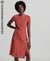WOVEN MIDI DAY DRESS