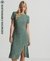 WOVEN MIDI DAY DRESS