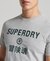 VINTAGE CORPORATE LOGO MARL T-SHIRT