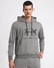 Brand Print Hoodie with Kangaroo Pocket