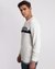 Brand Print Crew-Neck Pullover