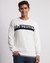 Brand Print Crew-Neck Pullover