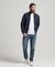 ORGANIC COTTON VINTAGE LOGO ZIP TRACK TOP