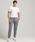 ORGANIC COTTON VINTAGE LOGO EMBROIDERED JOGGERS