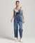 VINTAGE OVERSIZED DUNGAREES