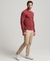 VINTAGE LOGO EMB L/S HENLEY