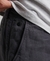 OVERDYED LINEN SHORTS
