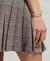 CHECK MINI SKIRT