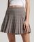 CHECK MINI SKIRT