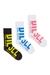 Multicolor Three-pack of maxi logo socks