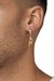 Gold DX1419- Two-Tone Stainless Steel single hoop earring