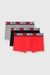 Multicolor Three-Pack Of All-Over Logo Waist Boxers
