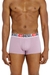 Violet Three-Pack Of All-Over Logo Waist Boxers