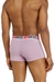 Violet Three-Pack Of All-Over Logo Waist Boxers