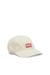 White Baseball cap with logo patch
