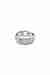 Silver DX1347- Stainless steel band ring