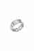 Silver DX1347- Stainless steel band ring