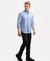 SATIN L/S CONCEALED SHIRT