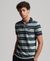 JERSEY STRIPE POLO SHIRT