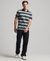 JERSEY STRIPE POLO SHIRT