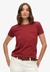 ESSENTIAL LOGO FITTED TEE IND