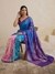 Lavender Prism Saree
